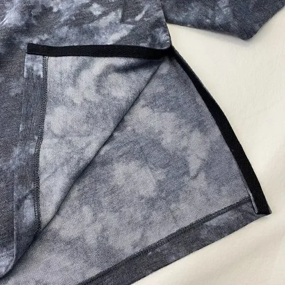 NWT Old Navy Activewear tie dye cropped side slit athleisure top small - Picture 5 of 7